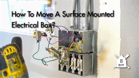 how to install surface mount electrical box|indoor surface mount electrical box.